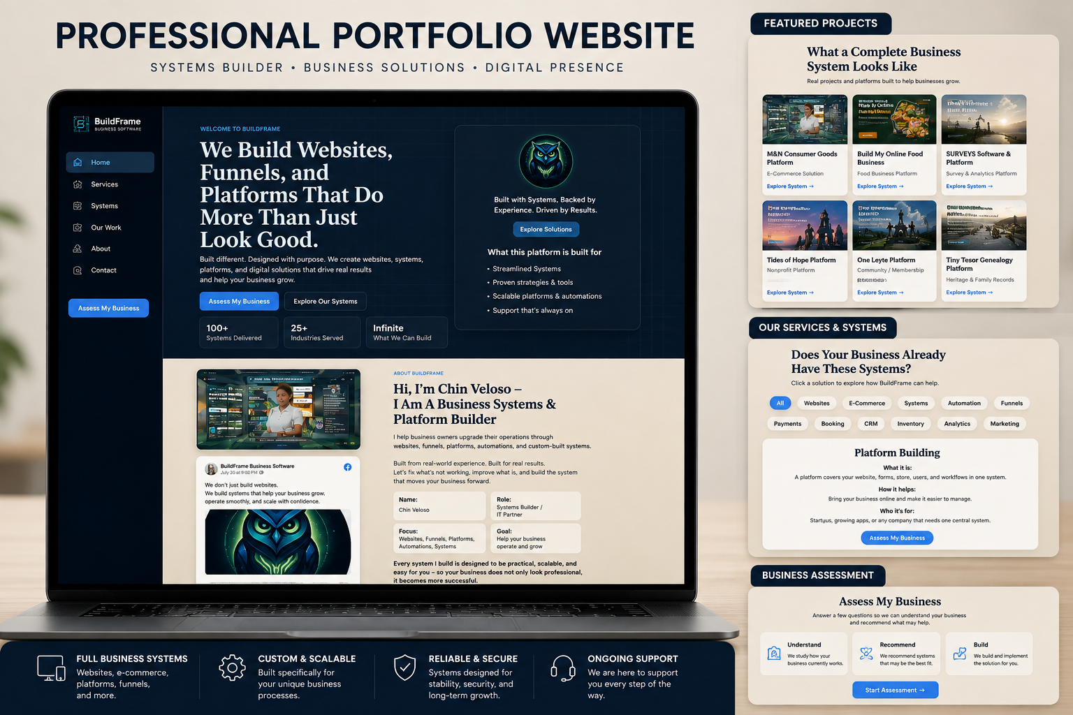 Professional Portfolio Website